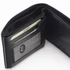 EL FORREST 892/A-67 RFID fekete férfi bőr pénztárca 12 x 9.5 x 2.5 cm