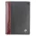 Pierre Cardin TILAK30 326 fekete-piros férfi bőr pénztárca 10,5 x 12,7  cm