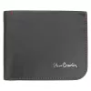 Pierre Cardin TILAK35 324 RFID fekete-piros férfi bőr pénztárca 12 x 9,5 cm