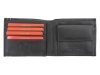 Pierre Cardin TILAK37 8824 RFID fekete-piros férfi bőr pénztárca 11 x 9 x 2 cm