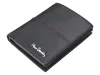 Pierre Cardin TILAK38 326 RFID fekete-piros férfi bőr pénztárca 10.5 x 12.7 x 2.8 cm