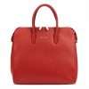 Pierre Cardin 55045 TSC barna női bőr kézitáska, válltáska, oldaltáska 34 x 31.5 x 17 cm
