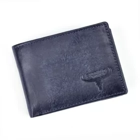 Wild N1184-HP navy férfi bőr pénztárca 9.5 x 7 x 1.8 cm