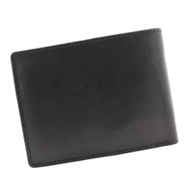   EL FORREST 892/A-61 RFID fekete férfi bőr pénztárca 12 x 9.5 cm