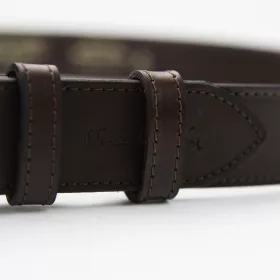 Pierre Cardin PSN 6207 sötétkék férfi bőr öv
