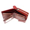 EL FORREST 821-58 RFID piros női bőr pénztárca 8.5 x 13 x 3 cm