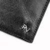 Rovicky RV-7870 fekete férfi bőr pénztárca 10 x 13.3 x 3 cm