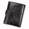 Rovicky RV-7680272-9 barna férfi bőr pénztárca 9.8 x 13 x 2.5 cm