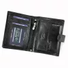 Rovicky RV-7680272-9 barna férfi bőr pénztárca 9.8 x 13 x 2.5 cm