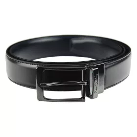   Pierre Cardin FWJX5 kék-fekete forgatható férfi bőr öv 120 x 3.5 cm
