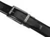 Pierre Cardin FWJX5 kék-fekete forgatható férfi bőr öv 120 x 3.5 cm