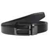 Pierre Cardin FWJX5 kék-fekete forgatható férfi bőr öv 120 x 3.5 cm