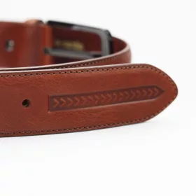 Pierre Cardin AUT 8048 sötétkék férfi bőr öv