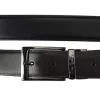 Pierre Cardin FWJX5 fekete-barna forgatható férfi bőr öv, derékszíj  125 x 3.5 cm
