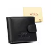 Wild N0035L-SCR fekete férfi bőr pénztárca 11 x 8.5 x 2.5 cm