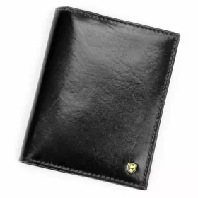   Rovicky N03-RVT RFID fekete férfi bőr pénztárca 9.5 x 12 x 1.2 cm