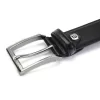 Pierre Cardin PSN 8034 BLACK férfi bőr öv 120 cm x 3.3 cm