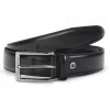 Pierre Cardin PSN 8034 BLACK férfi bőr öv 120 cm x 3.3 cm