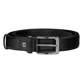  Pierre Cardin 5011 ROB01 fekete férfi marhabőr öv 125 x 3.5 cm