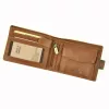 EL FORREST 892-29 RFID barna férfi bőr pénztárca 12.8 x 9.5 x 2.5 cm