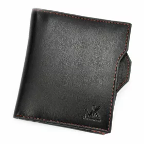   Money Kepper CC 6002 fekete-piros férfi bőr pénztárca 10.2 x 11.5 x 2.5 cm
