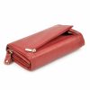 Money Kepper 12135 RFID piros női bőr pénztárca 15.5 x 9.5 x 4 cm