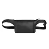 Giorgio Carelli férfi, fekete bőr övtáska, crossbody