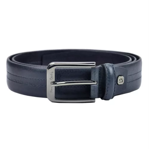 Pierre Cardin GF 8004 kék bőr öv
