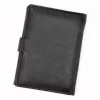 Money Kepper CC 5400B fekete-piros férfi bőr pénztárca 10 x 13 x 2 cm