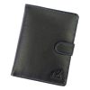 Money Kepper CC 5401B fekete-kék férfi bőr pénztárca 10.3 x 13 x 2.2 cm