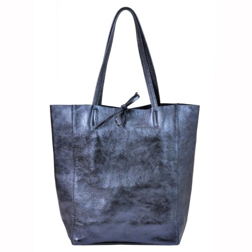 Patrizia 419-013-02 MET kék női bőr kézitáska, shopper 37 x 38 x 13 cm