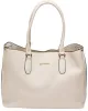Pierre Cardin bézs rostbőr női kézitáska, válltáska 35,5 x 27,5 x 11 cm