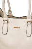 Pierre Cardin bézs rostbőr női kézitáska, válltáska 35,5 x 27,5 x 11 cm