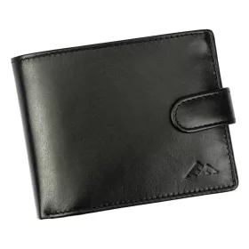   EL FORREST 545-67 RFID fekete férfi bőr pénztárca 12.5 x 9.5 x 2.8 cm
