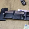 Wild RM-B05L-BAW2-7466 RFID fekete férfi bőr pénztárca 12 x 9.3 x 2.5 cm