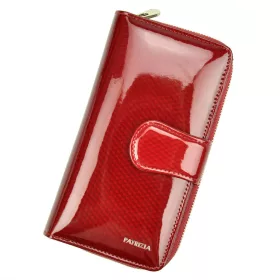   PATRIZIA CB-116 RFID piros női bőr pénztárca 9.5 x 16.5 x 3.5 cm