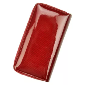   PATRIZIA CB-116 RFID piros női bőr pénztárca 9.5 x 16.5 x 3.5 cm