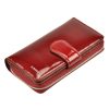 PATRIZIA CB-116 RFID piros női bőr pénztárca 9.5 x 16.5 x 3.5 cm