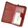 PATRIZIA CB-116 RFID piros női bőr pénztárca 9.5 x 16.5 x 3.5 cm