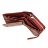 PATRIZIA CB-116 RFID piros női bőr pénztárca 9.5 x 16.5 x 3.5 cm