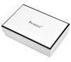 Patrizia női, mintás bézs színű bőr pénztárca, RFID 9,5 × 16,5 cm