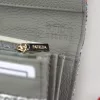 PATRIZIA SN-102 RFID szürke kígyóbőr mintás női bőr pénztárca 18.5 x 10 x 4 cm