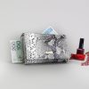 PATRIZIA SN-112 RFID szürke kígyóbőr mintás női bőr pénztárca 15.5 x 10 x 4 cm