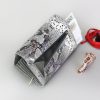 PATRIZIA SN-112 RFID szürke kígyóbőr mintás női bőr pénztárca 15.5 x 10 x 4 cm