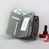 PATRIZIA SN-116 RFID szürke kígyóbőr mintás női bőr pénztárca 9.5 x 16.5 x 3.5 cm