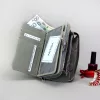 PATRIZIA SN-116 RFID szürke kígyóbőr mintás női bőr pénztárca 9.5 x 16.5 x 3.5 cm