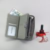 PATRIZIA SN-116 RFID szürke kígyóbőr mintás női bőr pénztárca 9.5 x 16.5 x 3.5 cm