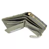 PATRIZIA SN-116 RFID szürke-pink kígyóbőr mintás női bőr pénztárca 9.5 x 16.5 x 3.5 cm