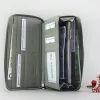 PATRIZIA SN-119 RFID szürke kígyóbőr mintás női bőr pénztárca 19.5 x 10.5 x 2.5 cm