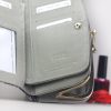 PATRIZIA SN-123 RFID szürke kígyóbőr mintás női bőr pénztárca 18.5 x 10 x 3.5 cm